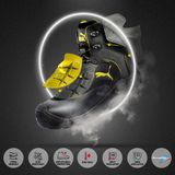 Puma - Borneo S3 Veiligheidsschoenen - Halfhoog - Zwart - Rubber - Hittebestendig