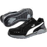 Puma - Airtwist Disc Low - Werkschoen - Zwart - Suède - Veiligheidsschoen