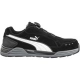 Puma - Airtwist Disc Low - Werkschoen - Zwart - Suède - Veiligheidsschoen