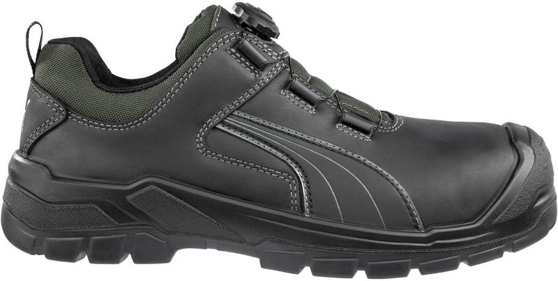 Puma - Cascades Disc Low - Werkschoenen - Zwart/Grijs - S3 CI HI HRO SRC