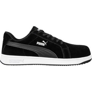 Iconic - Black Low - Veiligheidsschoenen - Zwart - Suède