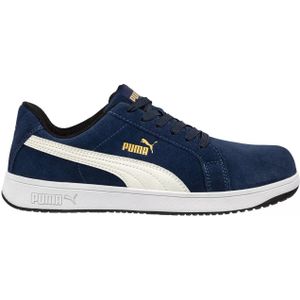 Iconic Wildleder Navy Low S1PL esd fo hro sr Arbeitsschuhe - 44 eu - Blau - Puma