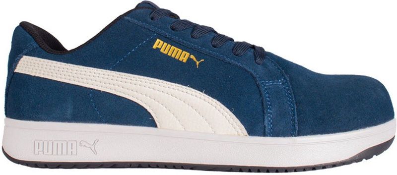 PUMA - Iconic - Veiligheidsschoen - Marine - Zwart Sude