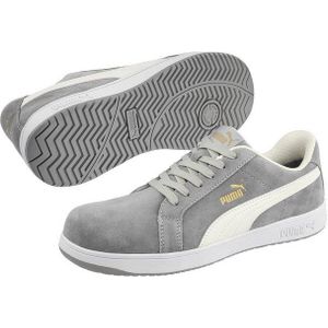 Puma - Iconic Suede - Werkschoenen - Grey - Suède - Veiligheidsschoen