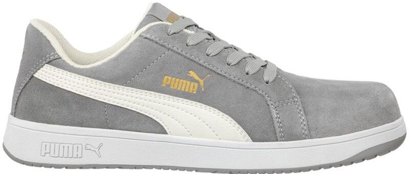 Puma Icon Suede Grey Laag S1P 640030 - Grijs - 45