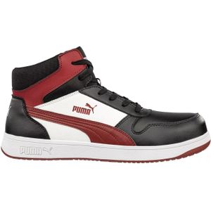 Puma Frontcourt BLK/WHT/RED Mid S3L ESD FO HRO SR