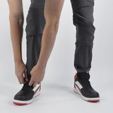 Puma - Frontcourt - Werkschoen - Zwart/Wit/Rood - Ademend - Veiligheidsklasse S3L