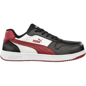 Puma Frontcourt BLK/WHT/RED Low S3L ESD FO HRO SR