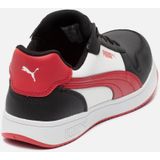 Puma - Frontcourt - Werkschoenen - Zwart/Wit/Rood - Textiel