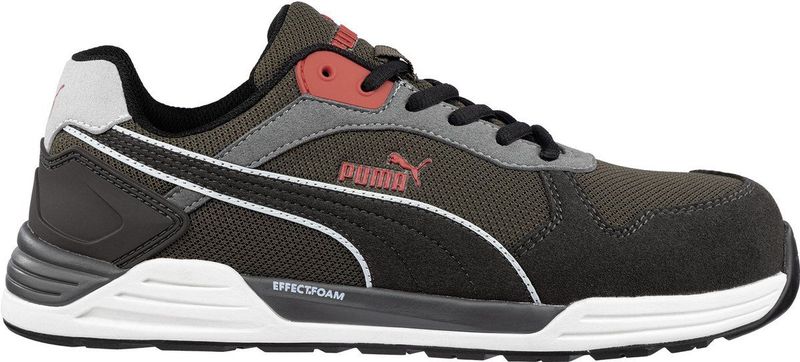 Puma - Frontside Ivy - Werkschoenen - Donkergroen - Microfiber - S1P SRC ESD