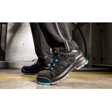 ALBATROS - WORKLETICS - Veiligheidssneakers - Zwart - Nylon