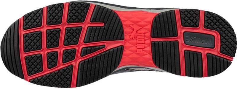 Puma - 64370 - Werkschoenen - Grijs - Glasvezel Neus - Antiperforatie Zool