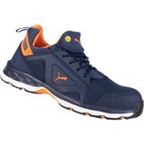 Puma - Chase Low S1PS ESD FO HRO SR Werkschoen - Blauw/Oranje - Impulse Foam®