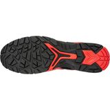 Puma - Madrid Mid S1PL - Werkschoenen - Zwart/Rood - Materiaal: Kevlar