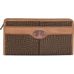 Fossil LOGAN - Portemonnee - brown/bruin