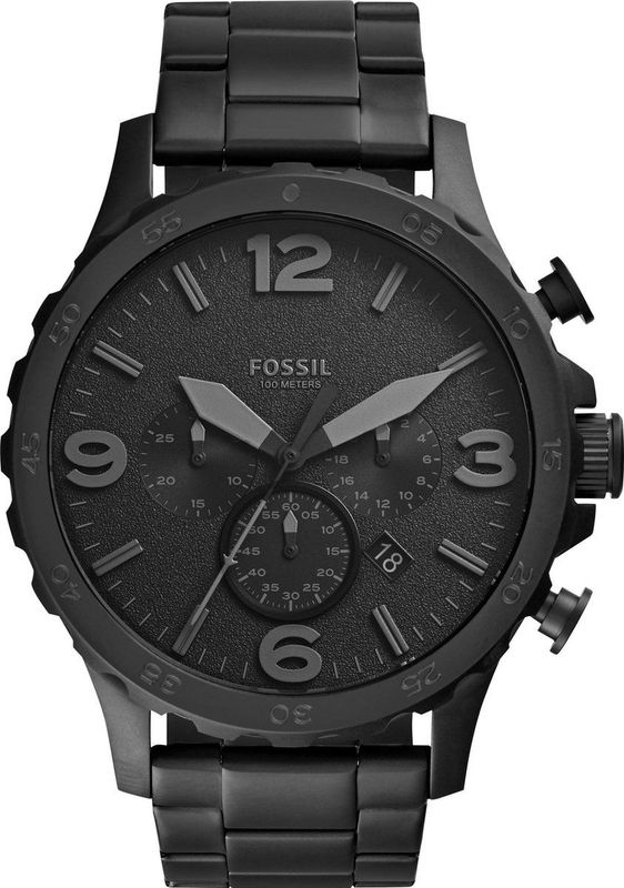 Fossil Chronograph Fossil Herren-Uhren Analog Quarz