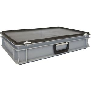 Universele koffer, inhoud 20 l, uitwendige afmeting: l x b x h = 600 x 400 x 135 mm, vanaf 20 st.