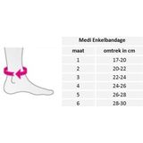 Medi - Techno-flex - Enkelbandage - Karamel - Met Twee Banden
