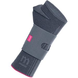 Medi - Manumed Active Polsbrace - Silver - Kant: Links, Maat (polsomtrek): Maat 3: 17 - 19 cm
