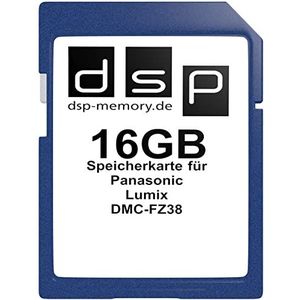 DSP Memory 16GB geheugenkaart voor Panasonic Lumix DMC-FZ38