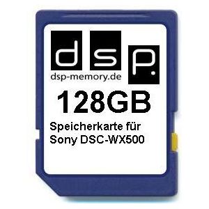 128 GB geheugenkaart voor Sony DSC-WX500