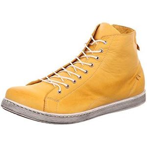 Andrea Conti Veterschoenen, lage damesschoenen 0341500-4, grootte:39, kleur:Geel