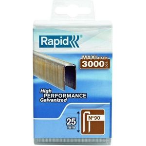 Rapid 5000124 Nieten - No. 90 - Gegalvaniseerd - 25mm (3000st)