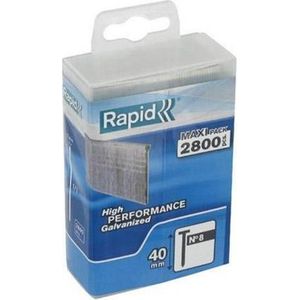 Rapid - No.8 - Spijkers - Gegalvaniseerd - 40 mm - 2800 Stuks