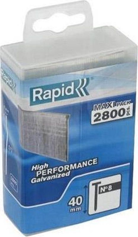 Rapid - No.8 - Spijkers - Gegalvaniseerd - 40 mm - 2800 Stuks