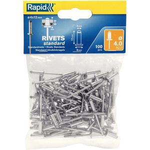 Rapid Standaard Snelle Klinknagel Ø4.0 X 12 Mm - 5000379