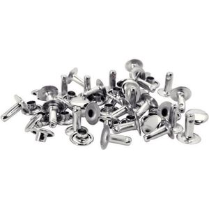 Rapid - Buisvormige Klinknagels - Ø8 x 9 mm - 25 Stuks + Aambeeld