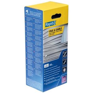 Rapid - Lijmpatronen - PVC/Kabel - Ø11-12 x 190 mm - Verpakking van 48 Stuks