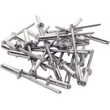 Rapid - Blindklinknagels - Aluminium - Ø4 x 10 mm - 50 Stuks