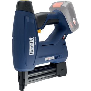 Akku-Tacker Rapid BTX553, LCD-Anzeige, LED-Frontarbeitslicht, 6-stufige Eintreibkraft, ohne Akku