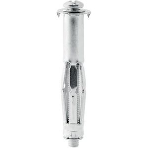Rapid - Hollewandplug - Metalen - Draaggewicht 50 kg - Set van 10 stuks