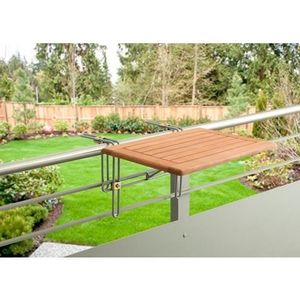 MERXX Hangtafel voor balkon Hout geschikt voor het balkon, 60x40 cm