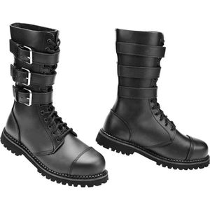 Brandit Phantom Buckle Boots, tactische en militaire laarzen voor heren, 43 EU, Zwart, 40 EU
