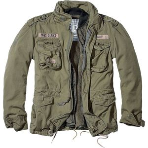 Urban Classics Jacket M65 Giant olive Groen