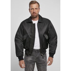 Brandit CWU Jacke Tussenseizoensjas zwart Nylon Basics