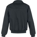 Brandit Lord Canterbury Bomberjack zwart Polyester Basics, Rockabilly