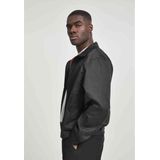 Brandit Lord Canterbury Bomberjack zwart Polyester Basics, Rockabilly