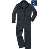 Werkoverall - Zwart - Polyester - Verstelbare Mouwen en Beenmanchetten