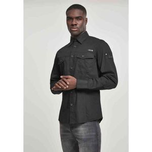 Brandit - Slim T-Shirt - Zwart - Katoen