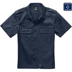 Brandit - US Hemd Kurzarm - Marineblauw - Heren Shirt