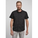 Brandit - Overhemd - Katoen - Lichtblauw - Korte Mouwen - Regular Fit