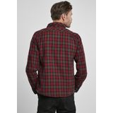 Urban Classics Overhemd - Duncan Checked - Bruin - Katoen