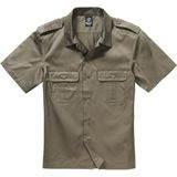 Brandit - Legerhemd - Zwart - 80% Polyester 20% Wol