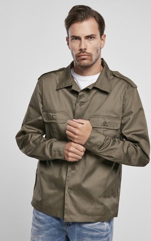 Overhemd - Effen - Regular Fit - Lange Mouw - Kentkraag - Pailletten