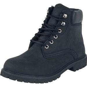 Brandit - Kenyon - Laarzen - Zwart - Suède Leer - Rubber Zool