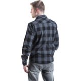 Brandit - Check Shirt - Overhemd - Blauw - Katoen